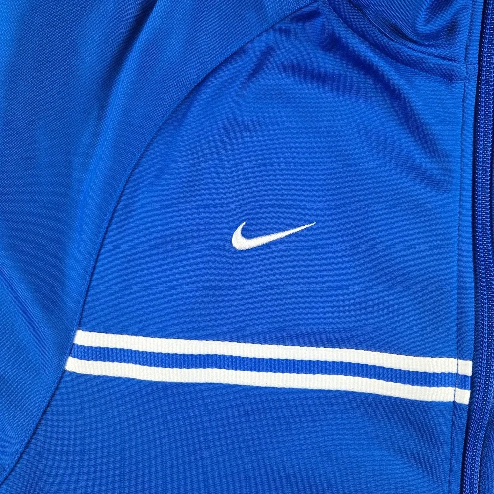 Bank of America Chicago Marathon Track‎ Jacket Mens Small Blue Full Zip